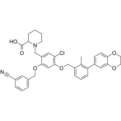 BMS-1166-N-piperidiin-COOH CAS-nr:2447066-00-2